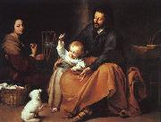 Bartolome Esteban Murillo The Holy Family  dfffg Norge oil painting reproduction